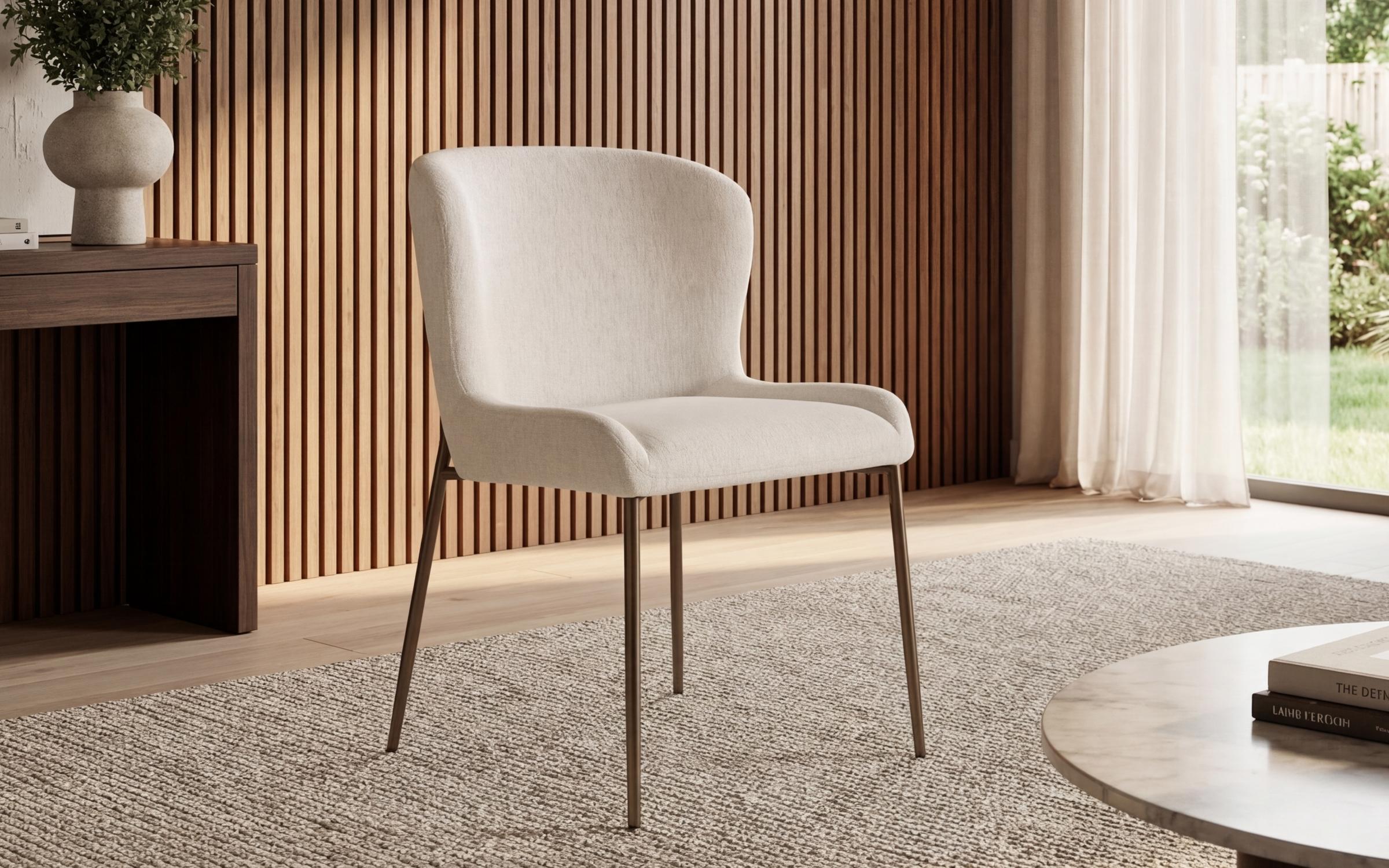 Dining chair Phoenix, white  1